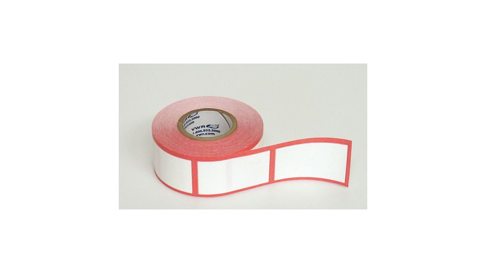 VWR Vwr Label Red Border 1x500 VWR-T34-1-4-C, Unit CS