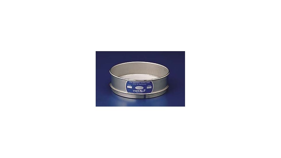 VWR Testing Sieves, Each, All Stainless Steel Half Height, 140SS8H