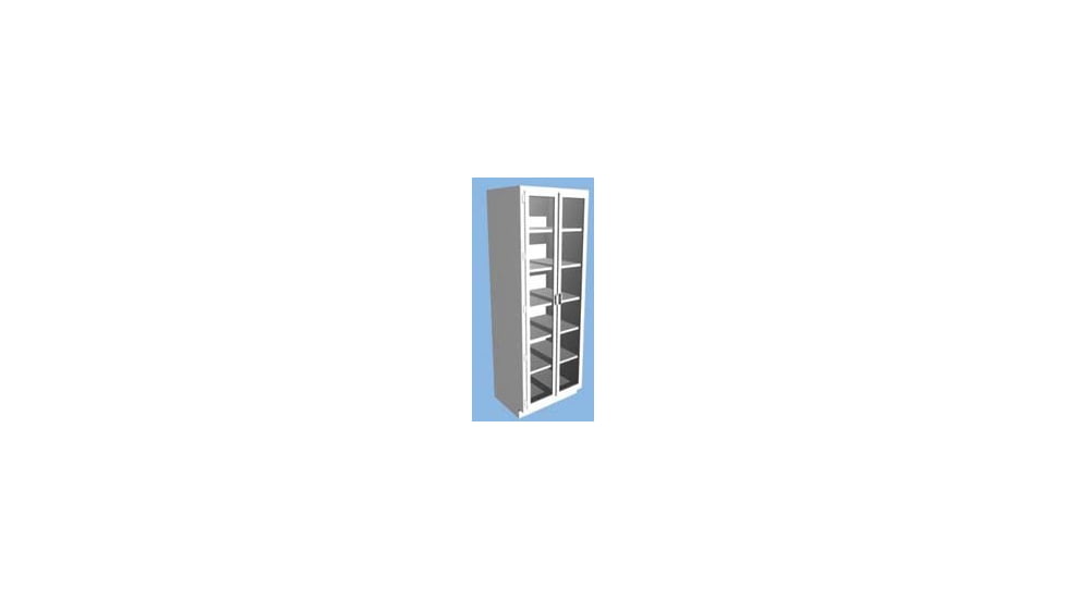 Air Control Tall Storage Frm Glass Dr Hngd AC-300-3684