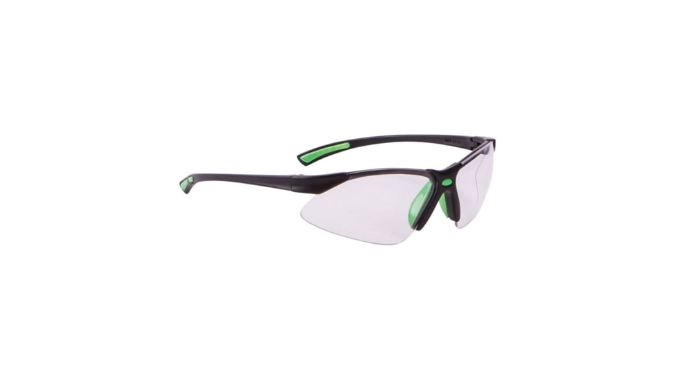 Allen Gamma Junior Shooting Muff & Glasses Combo, Black/Neon Green, 2325