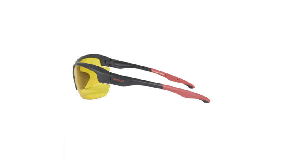 Allen Ruger Core Ballistic Shooting Glasses Black Frame Yellow Lens