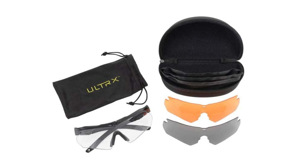 Allen Ultrx Safety Glasses 3 Pack, 4190