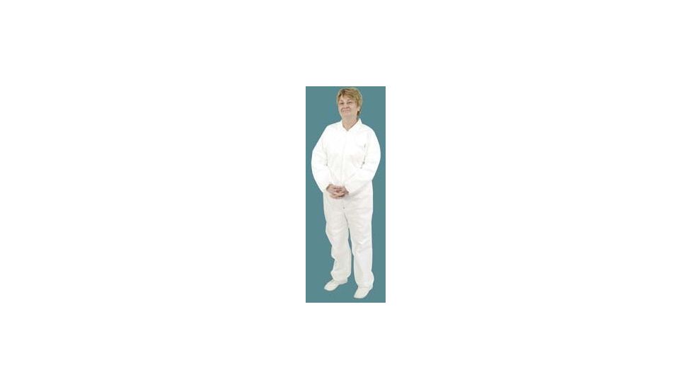 Alpha Pro Tech Critical Cover Microbreathe Coveralls CV-04032-5 Elastic Cuffs, Ankles, And Back