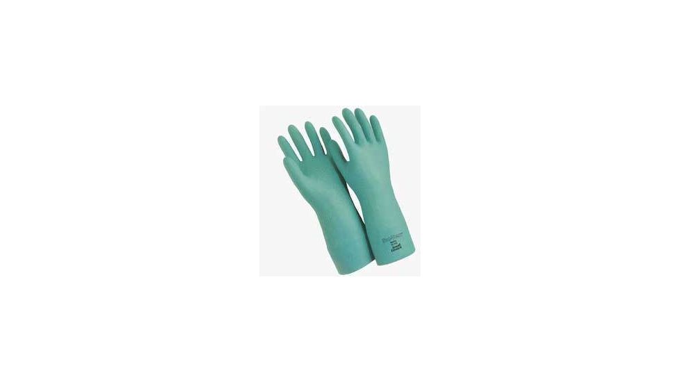 Ansell Healthcare Sol-Vex Nitrile Gloves, Ansell 117211 38 Cm (15'') Length, 22 Mil Thickness