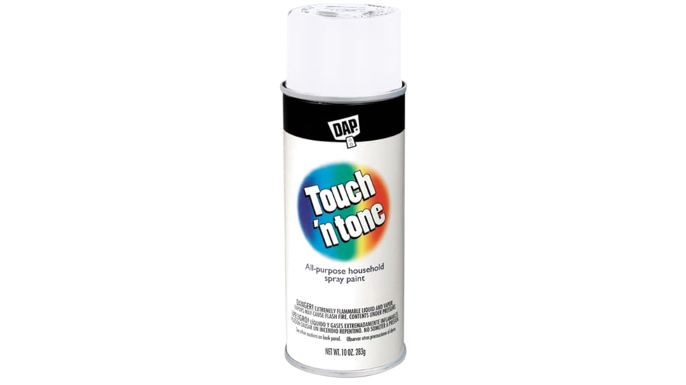 AP Products Touch-N-Tone Spray Paint - Gloss, White, 003-55274
