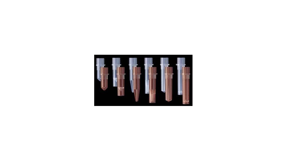 Axygen Screw Top Microcentrifuge Tubes without Caps, Axygen Scientific ST-050-X Amber Screw Top Microtubes