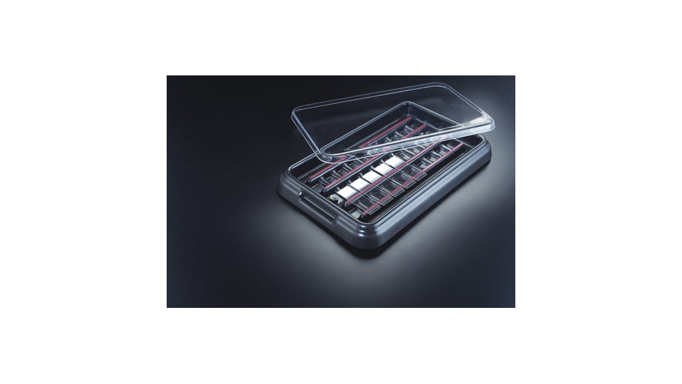 Azer Scientific Base For 10 Slides Black Lid ES3072, Unit EA