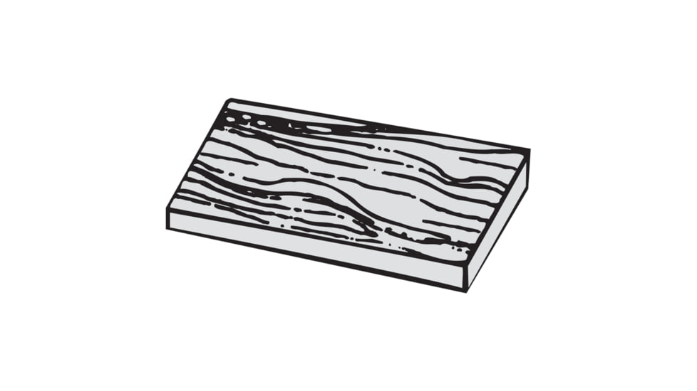 Backes Wood Products Hardwood Blocks 1in x 8in x 16in 10 Per Bundle, 1X8X16