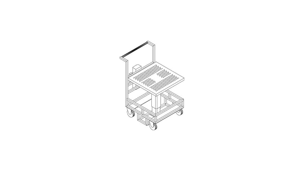 Bandy Perforated ERGO. Cart 34X20 CRT00015R2