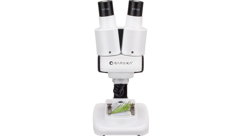 Barska 20x, 50x Student Stereo Microscope, White, Small AY13116