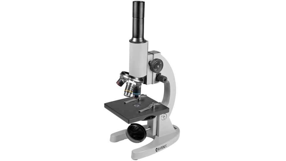 Barska 40x-400x Monocular Compound Microscope w/ Mirror AY11240