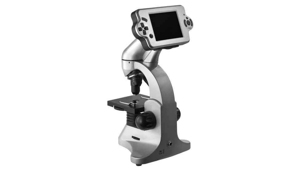 Barska 8MP Digital Microscope, 3.5in LCD Screen, 40x/100x/400x Magnification - AY11684