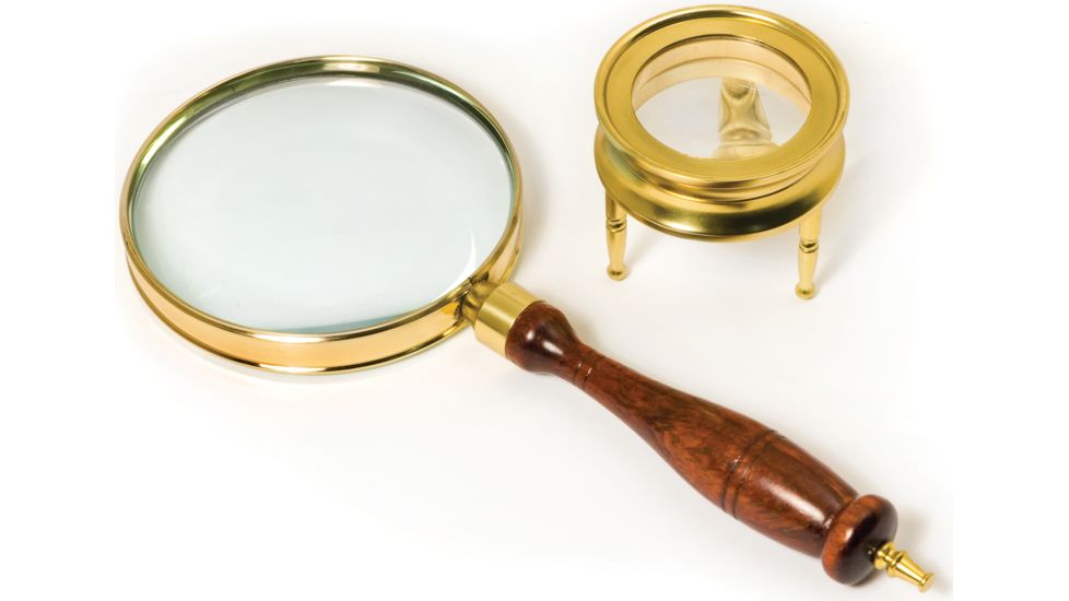 Barska Anchormaster Magnifier Set w/ Handheld & Table Magnifiers - AR10858