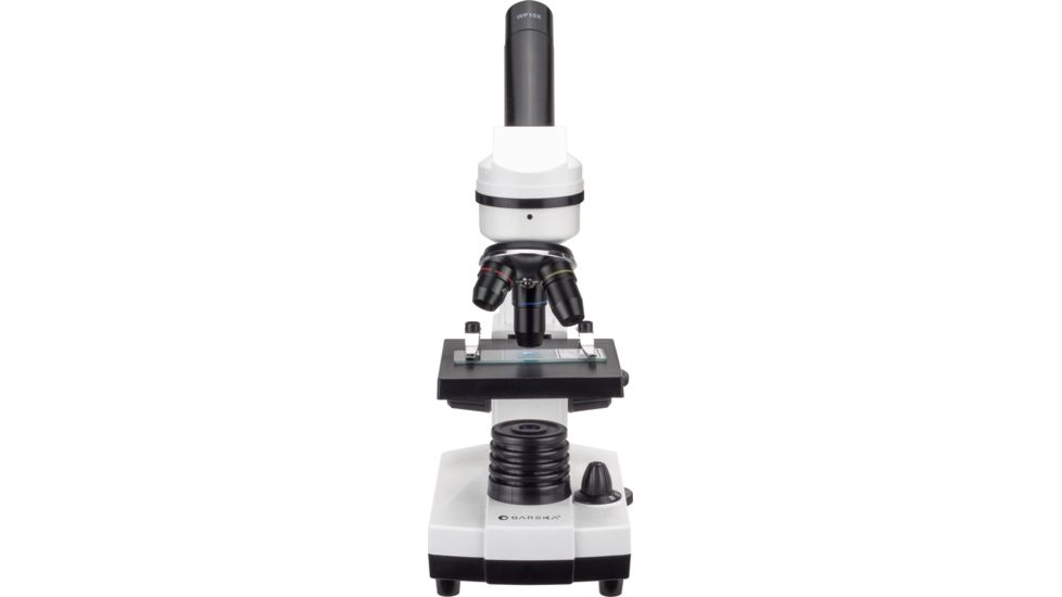 Barska Student Monocular Compound 40-640x Microscope, White AY13286