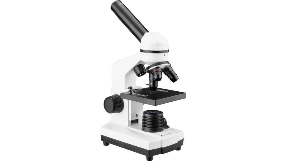 Barska Student Monocular Compound 800x Microscope, White, Small AY13110