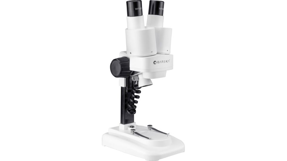 Barska 20x, 50x Student Stereo Microscope, White, Small AY13116