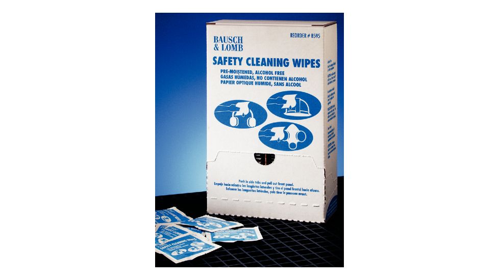 Bausch & Lomb Wipes Safety Cleaning 5x8 8595, Unit CS