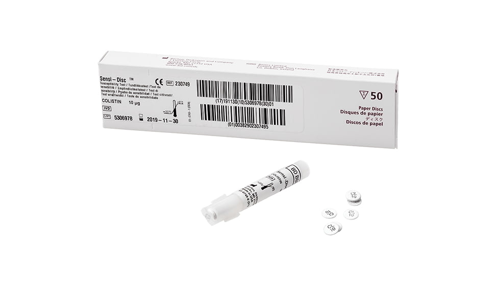 BD Antibiotics and AntimycoticsAmikacin to Nitrofurantoin, BD Diagnostics Nalidixic Acid NA-30, 10 Cartridges, 231311