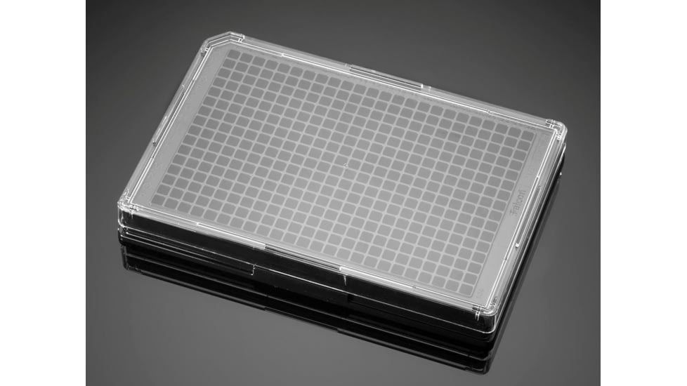 BD Plate Coll I 384W BLK/CLR PK5 354667