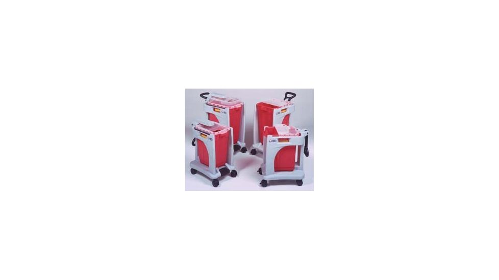 BD Sharps Coll 9 Gal Trolley 305556