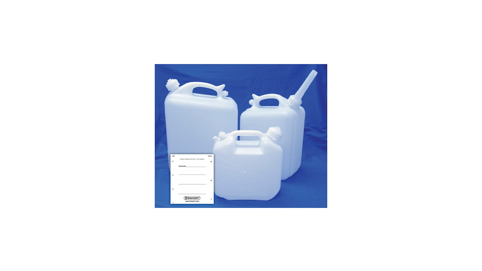 Bel-Art 2-1/2 Gal Wht Jerrican H109360000