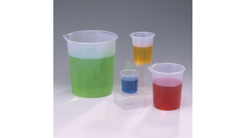 Bel-Art Beaker Pp Grad 1000ML 3PKBG F262160000, Case of 4