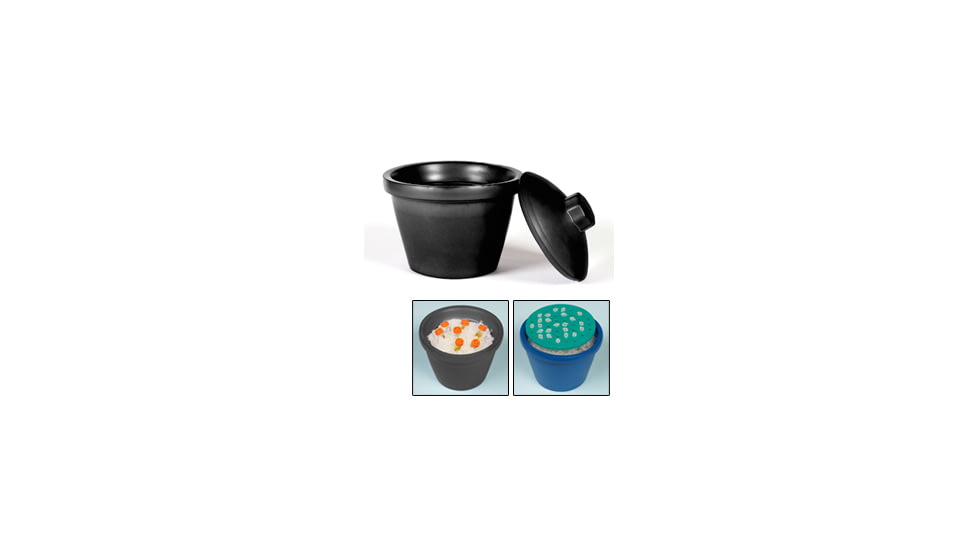 Bel-Art Ice Bucket W/lid 4.0l Black 188484002, Unit EA