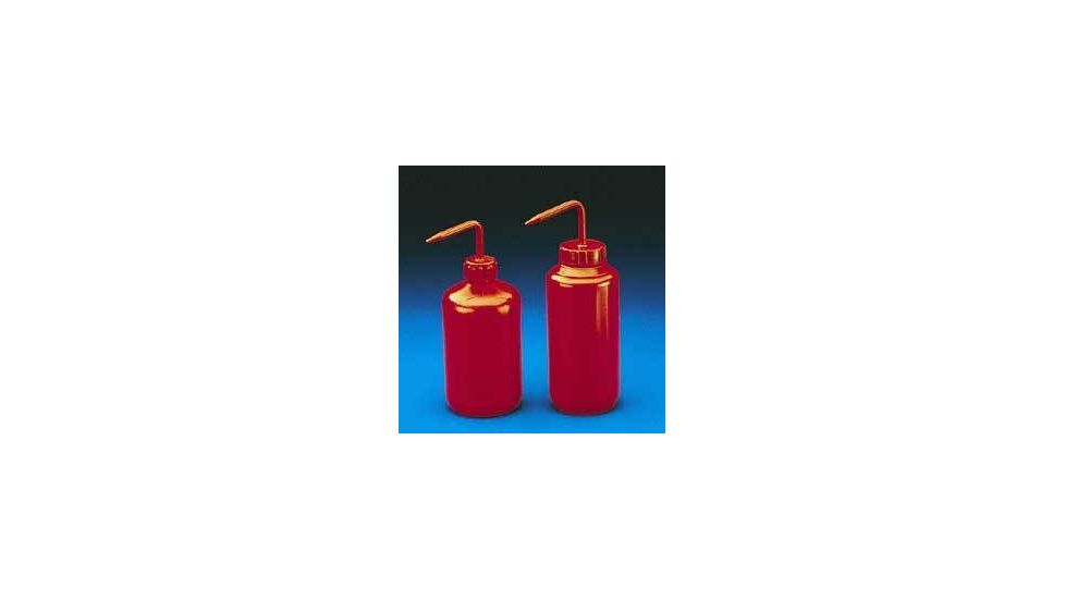 Bel-Art Red Wash Bottles, Low-Density Polyethylene 116500008