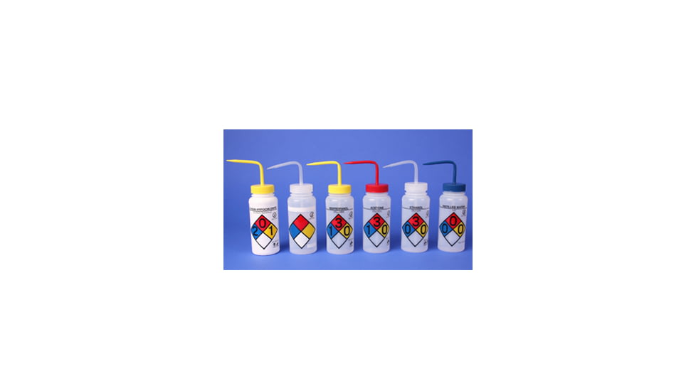 Bel-Art Wash Bottle Vent Var 500ML PK6 F118160000, Package