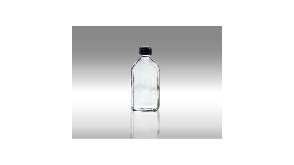 Berlin Packaging 6oz Clr Oval 24mm Blk Pv Cap GLC-13070, Unit CS