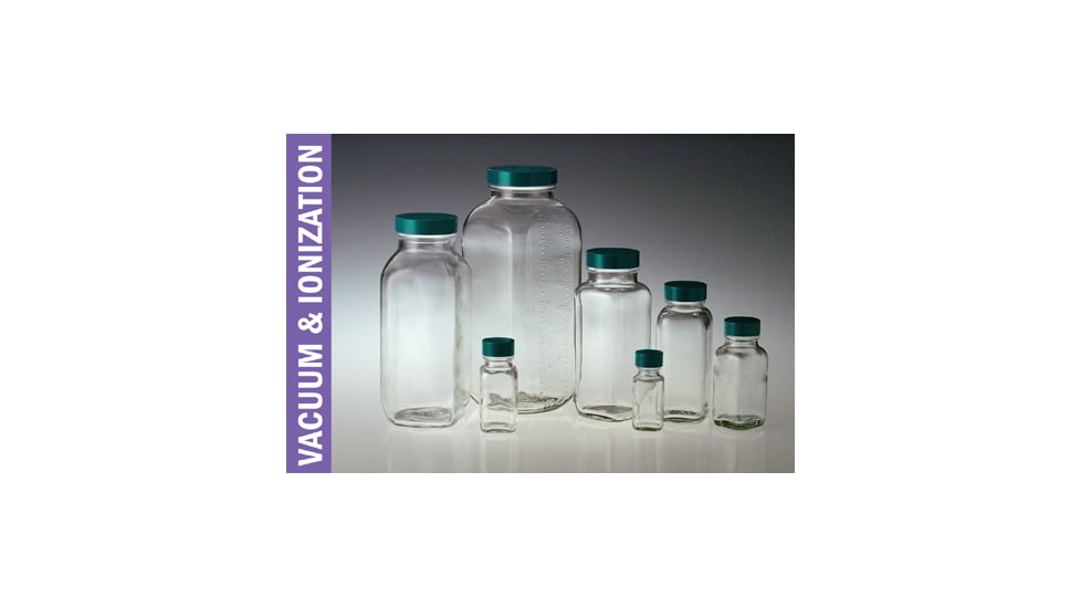 Berlin Packaging Bottle Clr Fr Sq 4oz Ion Cs120 GLC-01322, Unit CS