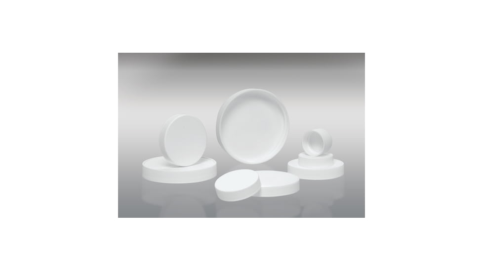 Berlin Packaging Cap White Ribbed 120-400 Cs242 CAP-00326, Unit CS