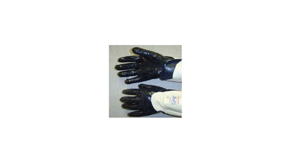 Best Manufacturing Glv Nitrile Rough S-CUFF L 7166R-10