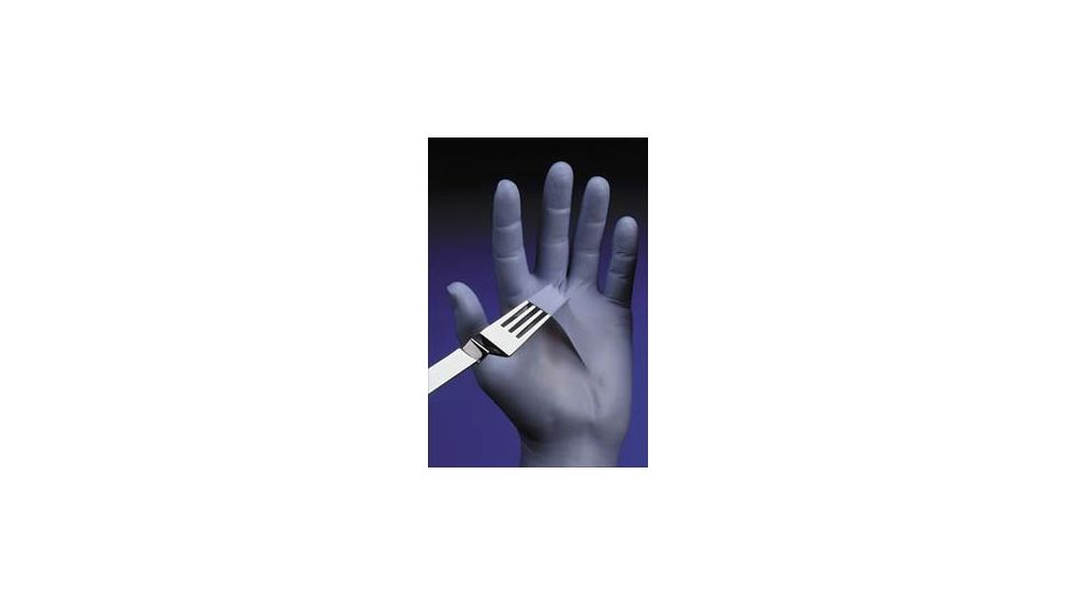 Best Manufacturing N-DEX Ambidextrous Powdered Nitrile Gloves, Best Manufacturing 7005M N-DEX Original, 4 Mil Thickness, 24.1 Cm (91/2'') Length