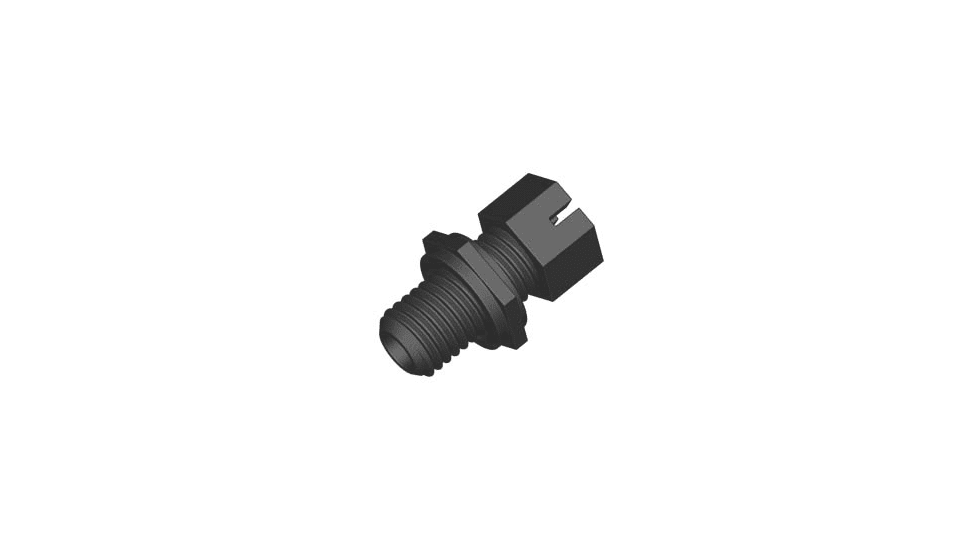 Bio-Chem Fluidics Tube End Fitt (BLACK)1/8INPK10 2200