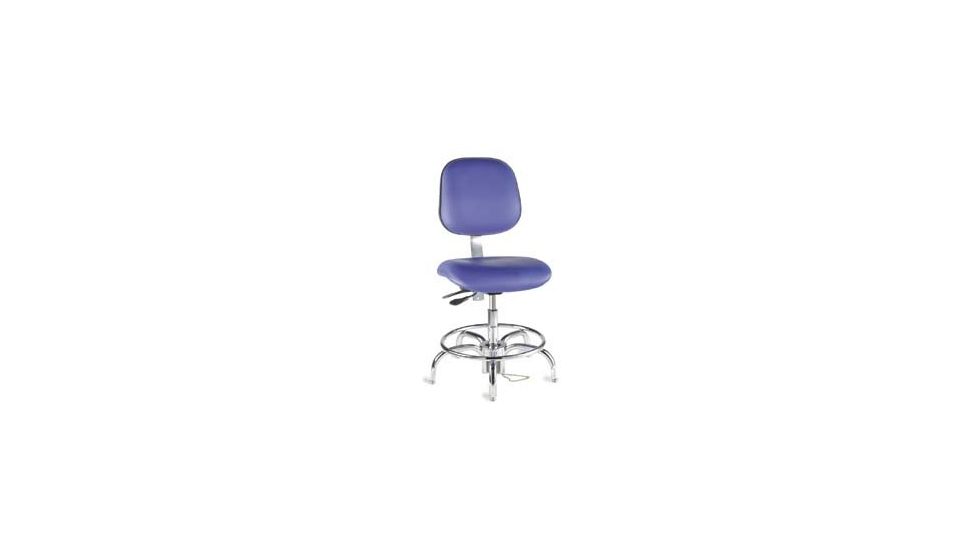 Bio Fit Cleanroom/ESD Chairs, 4V Series, BioFit 4V62-1000 Class 1000 Cleanroom Chairs (Ship Now! Models)
