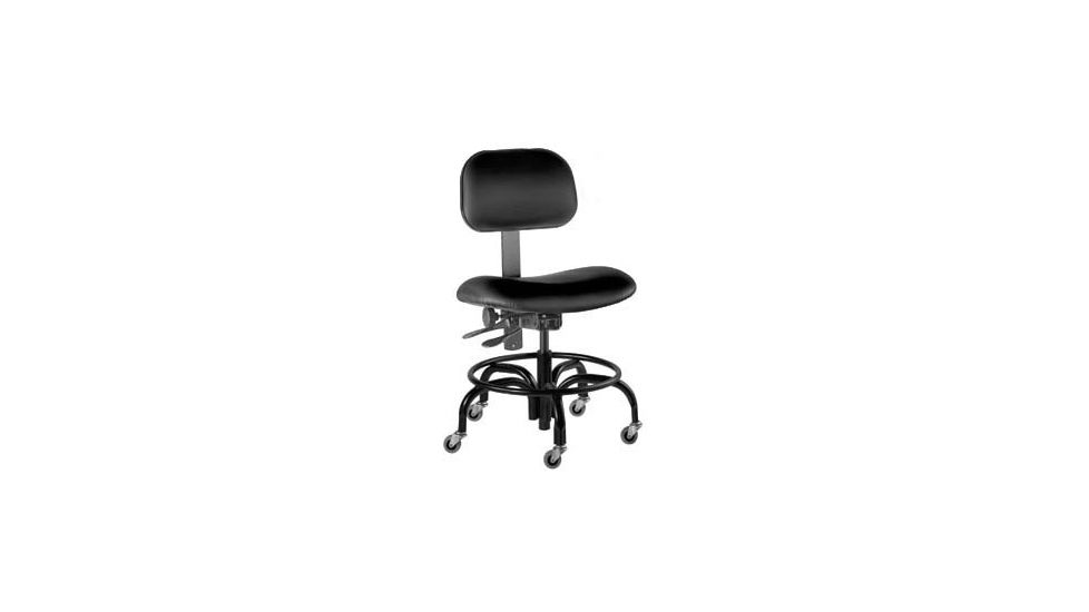 Bio Fit Economy Lab Chairs with Casters, BioFit 1P61RG-04-89 With Chrome Footring