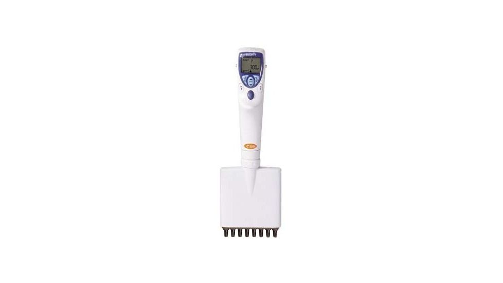 Biohit eLINE Multichannel Electronic Pipettors, Variable Volume, Biohit 730490 12-Channel Pipettors Without Ac Adapter