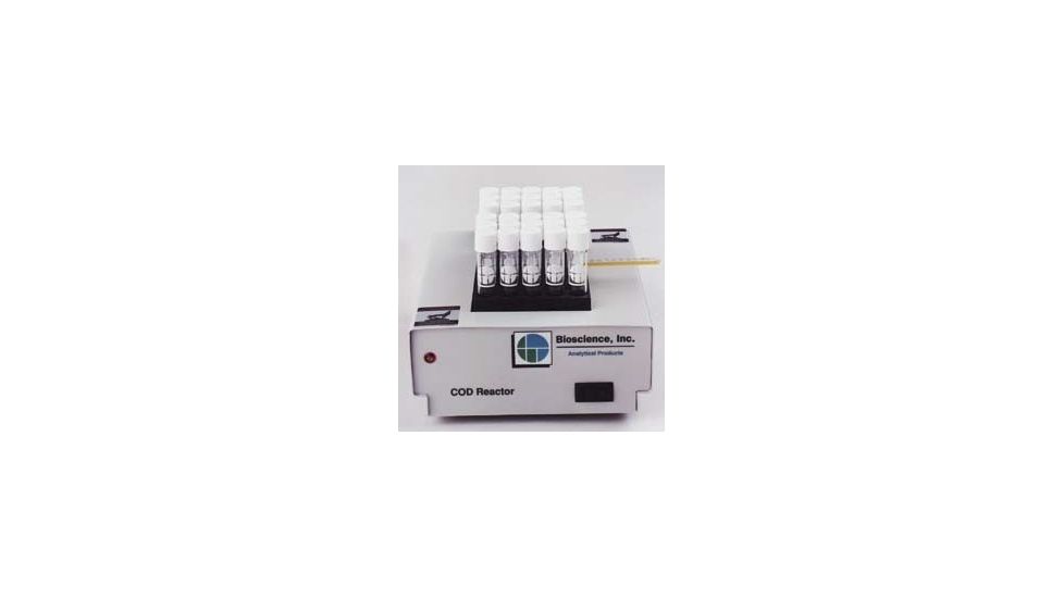 Bioscience Accu-TEST C.O.D. Screw-Cap Tubes with Digestion Reagent, and Heater Blocks, Bioscience 163-486 C.O.D. Heater Block 15 Tube, 110V