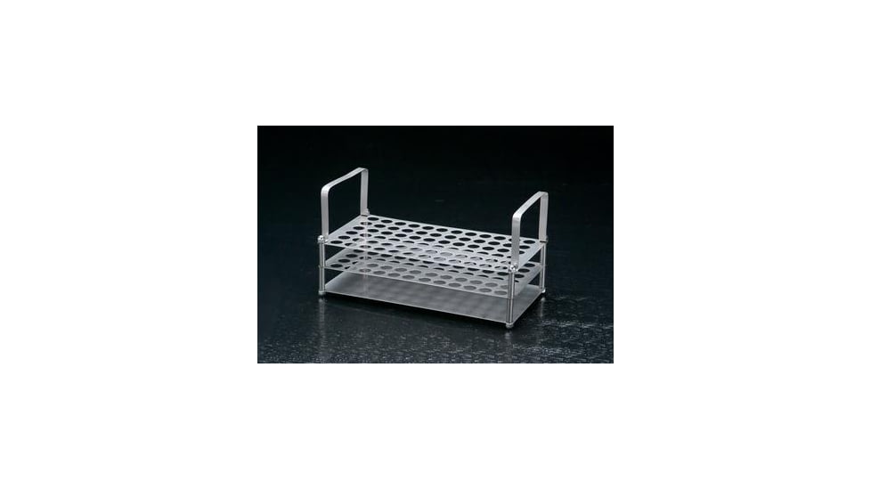 Black Machine Rack Wtr Bath Ss W/HANL 72HOLE SS102/B