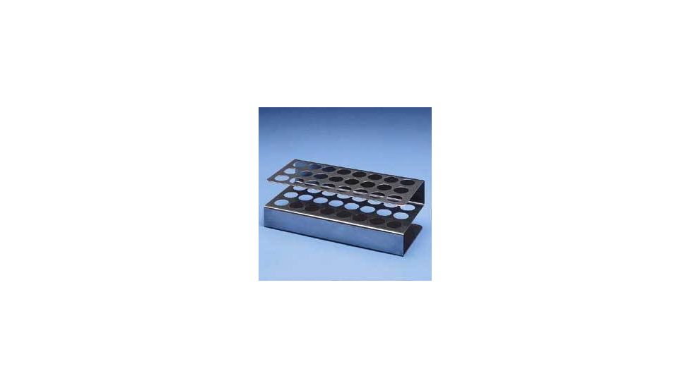 Black Machine Test Tube Racks, Aluminum A100/B