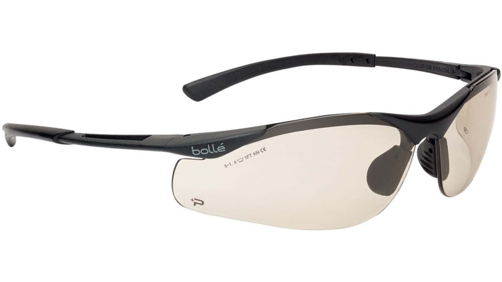 Bolle Contour Shooting Glasses, Matte Black Frame, Copper BSSI Lens, PSSCONTC13B
