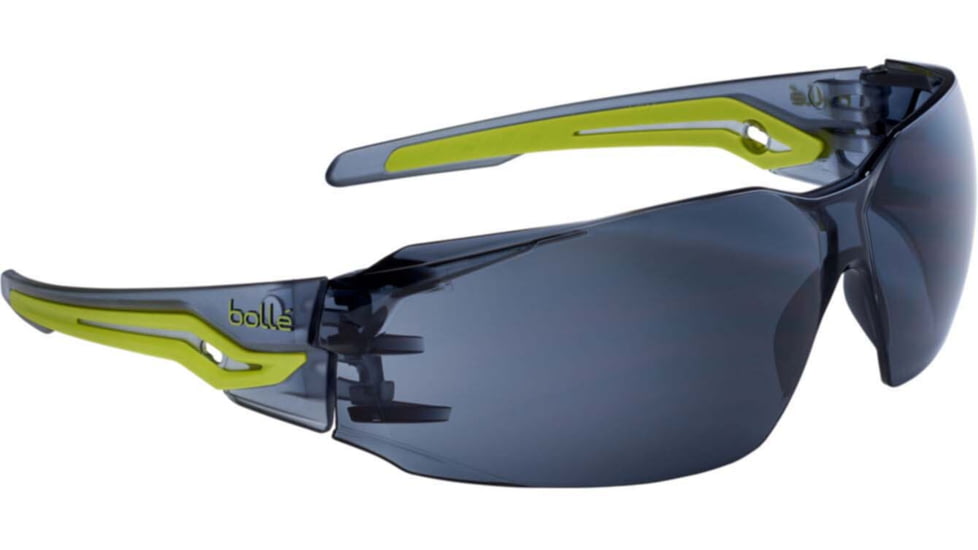 Bolle Silex Safety Spectacles Pc Smoke Asaf Pc Tpr Rimless - SILEXPSF