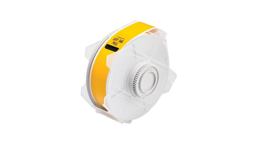 Brady Tape Yel 0.5inx100ft 113118, Unit EA