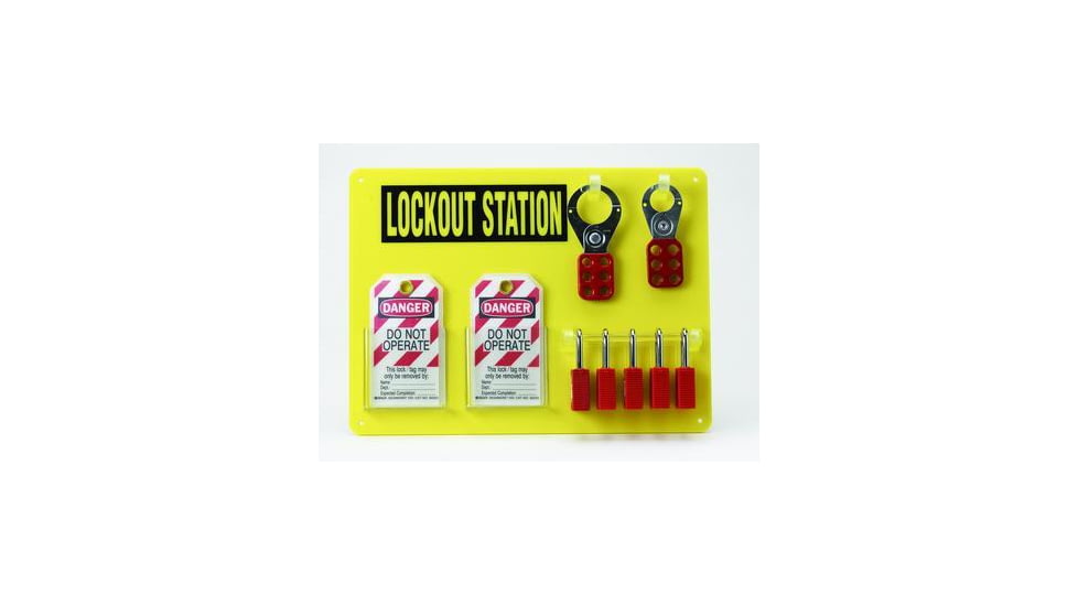Brady Worldwide Board 5-LOCK W/SAFTY Padlocks 51181