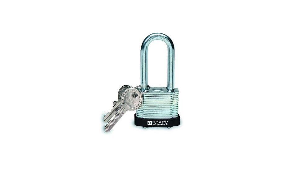Brady Worldwide Brady Lock Steel 2.0IN Kdblk 99548
