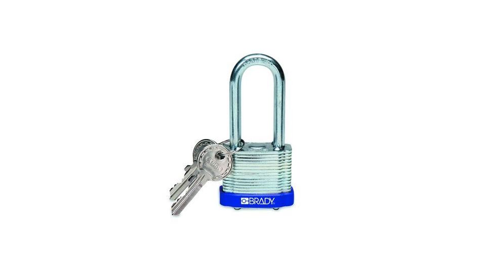 Brady Worldwide Brady Lock Steel 2 Kd Blue 99528