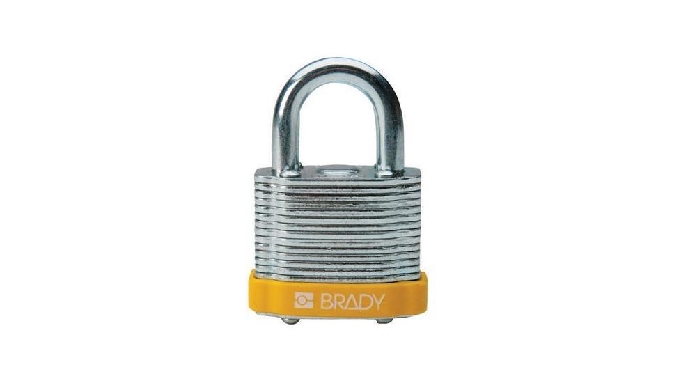 Brady Worldwide Brady Lock Steel .75IN Kdylw 99512