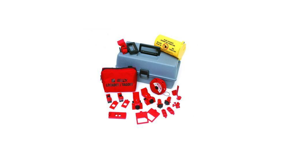 Brady Worldwide Elec Lockout Toolbox No Locks 99310