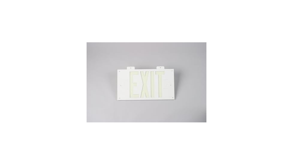Brady Worldwide Exit Sign Fotolum 1SID Brkt Wt 80754